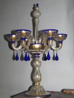 Lampadari Murano Flambeau moderno oro
