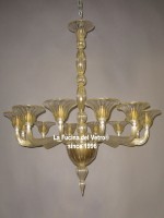Lampadari Murano moderno pipa reale