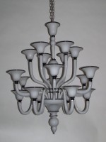 Lampadari Murano moderno pipa a piani