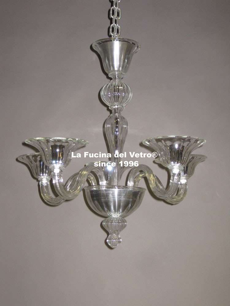 Lampadario in vetro di Murano \ Lampadario in vetro di Murano \