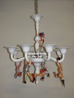 Lampadari Murano moderno pipa clown