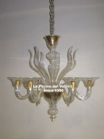 Lampadari Murano lance oro