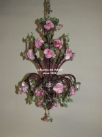 Lampadari Murano plafoniera roseto