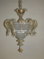 Lampadari Murano plafoniera classica oro