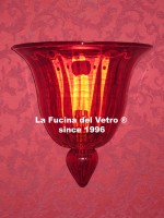 Lampadari Murano plafoniera a muro classica colorata