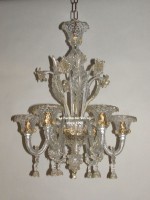 Lampadari Murano stri oro