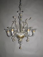 Lampadari Murano varigola oro