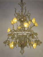 Lampadari Murano girasoli rezzonico led